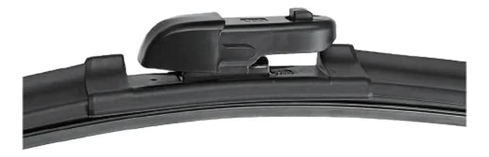 Front connector, fitted to the blade