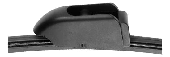 Rear connector, fitted to the blade